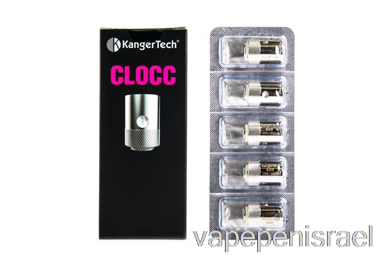 סלילי חלופי Vape Israel Kanger Clocc חד פעמי 0.5ohm Ss סלילים